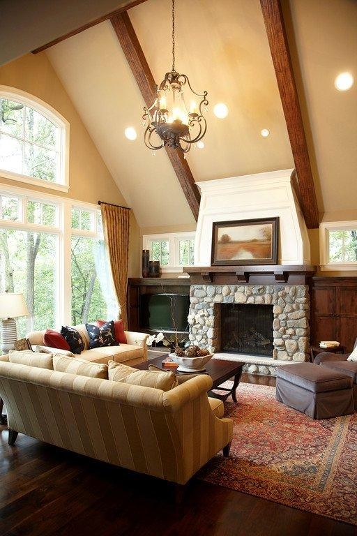 Living room - traditional living room idea in Minneapolis