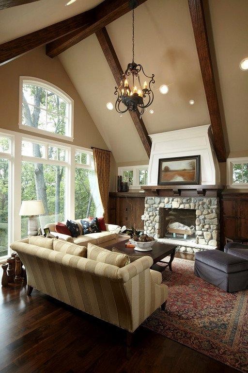 Living room - traditional living room idea in Minneapolis