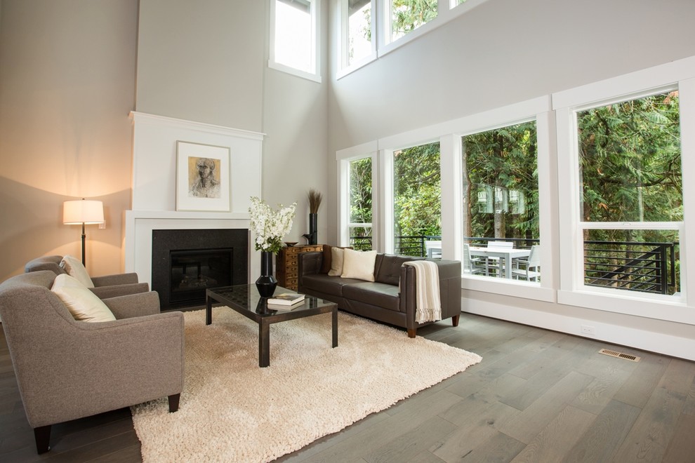 Greater Seattle Area | The London B Great Room - Contemporary - Living ...