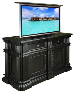 Aqualina End of Bed TV Stand, Custom Crafted
