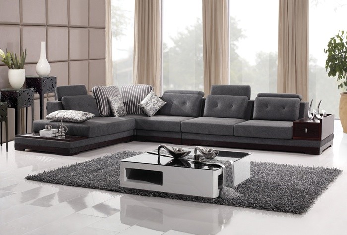 Living room - contemporary living room idea in Los Angeles