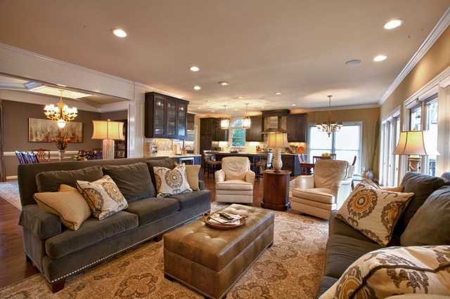Grey and Gold Living Room Remodel and New Furnishings - Contemporary - Living  Room - Raleigh - by Design Works Studio | Houzz IE