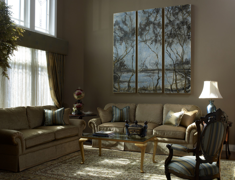 Hamlet Estates, Jericho, NY Victorian Living Room New York by