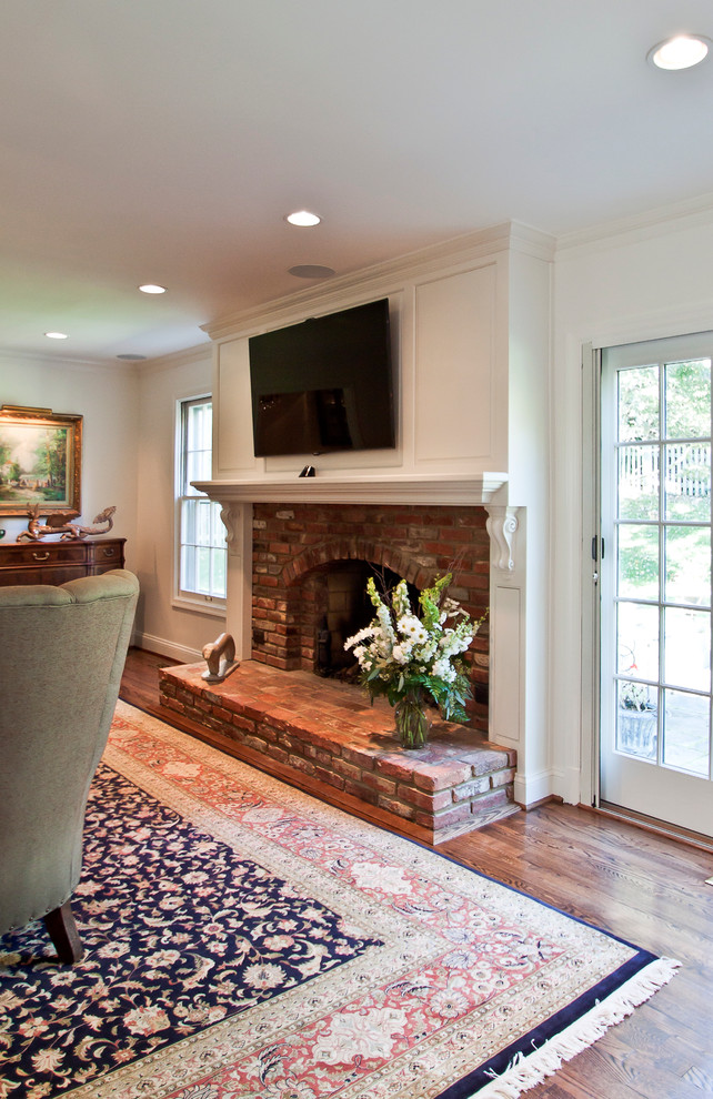 Elegant living room photo in DC Metro