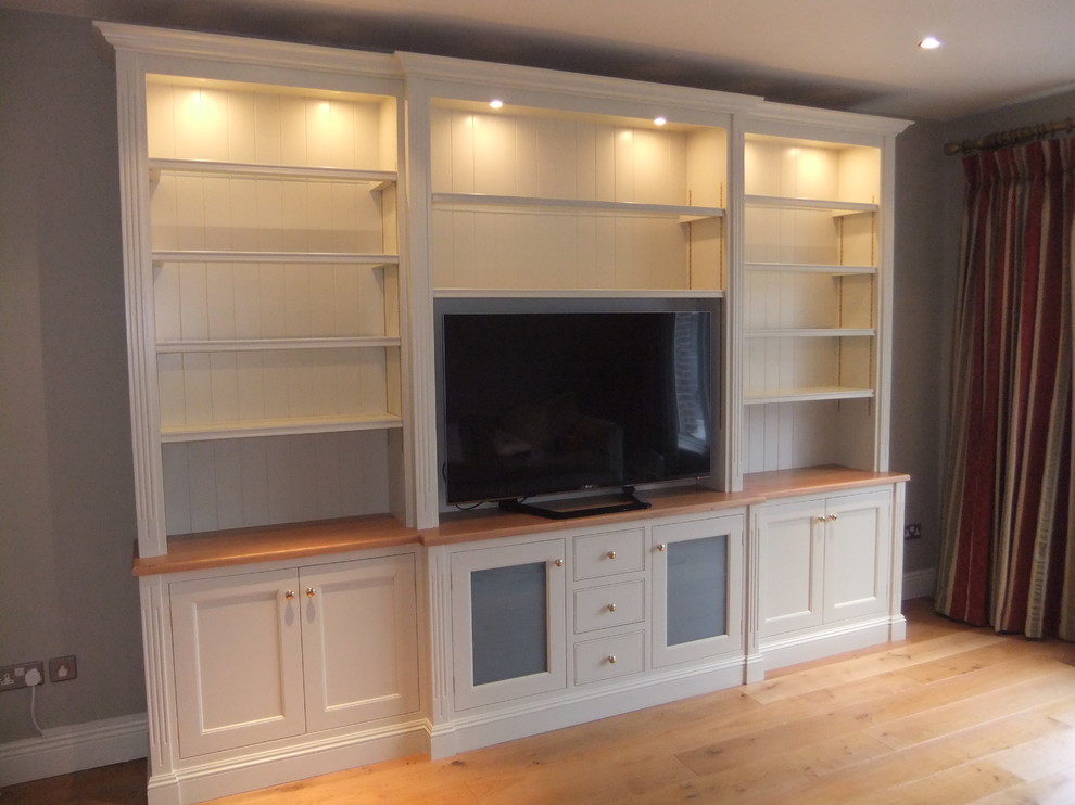 Dublin By Glendalough Woodcraft Houzz, Living Room Cabinet Storage