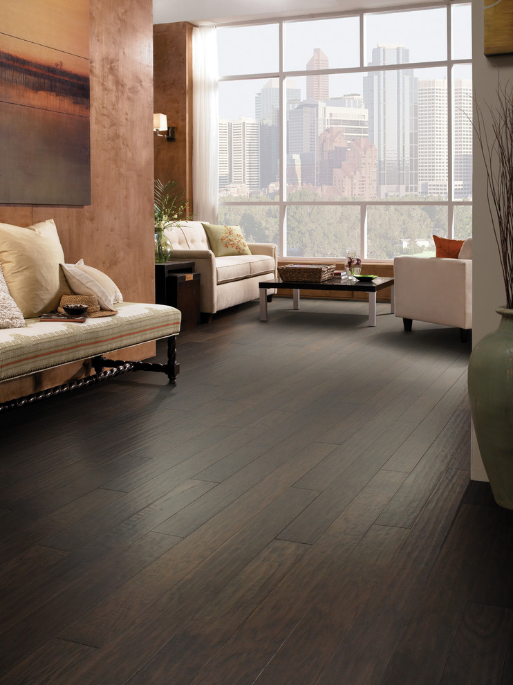 Hardwood Rustic Living Room Austin by Yates Flooring Center Houzz