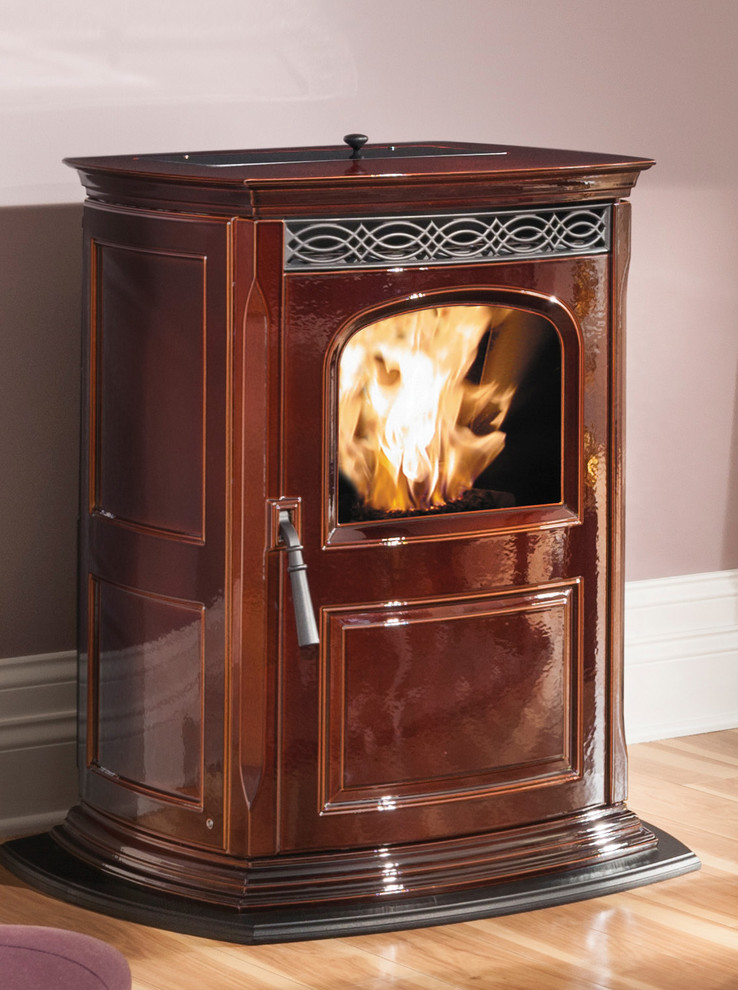 Harman Accentra Pellet Stoves Traditional Living Room DC Metro