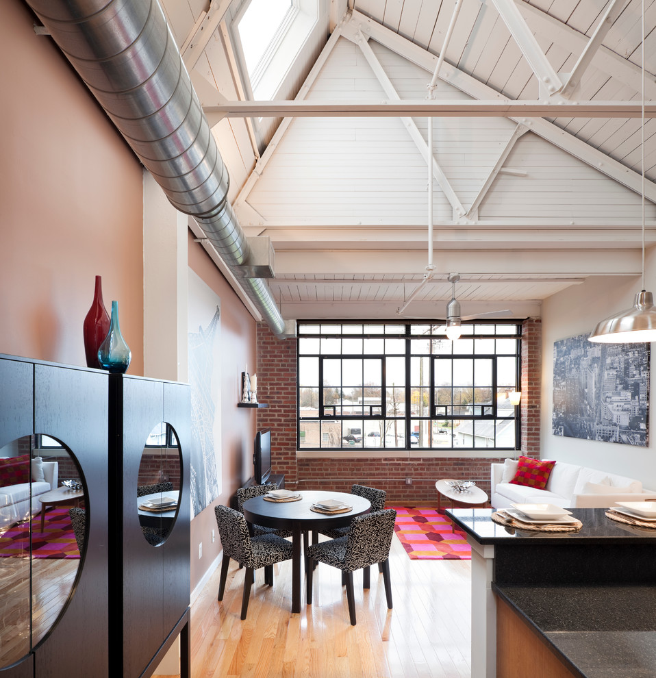 Hatboro Lofts Industrial Living Room Philadelphia By C2 Architecture Houzz