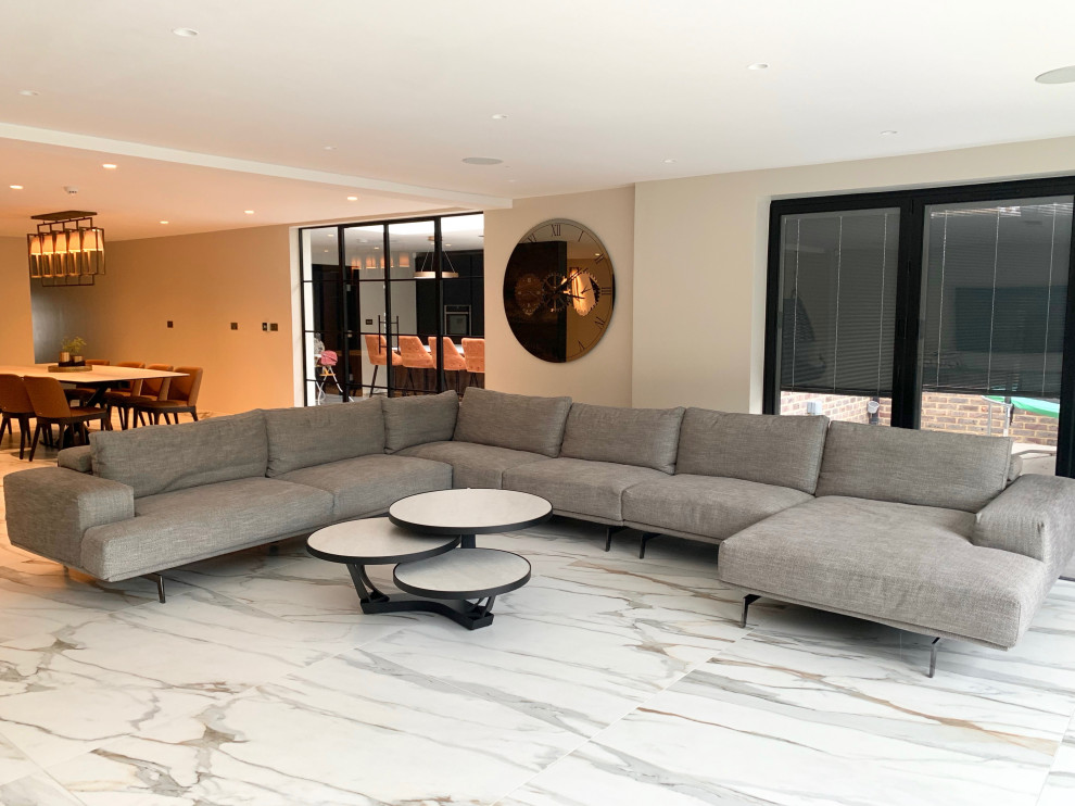 Hatfield open plan living Modern Living Room Hertfordshire by Sai Interiors Houzz