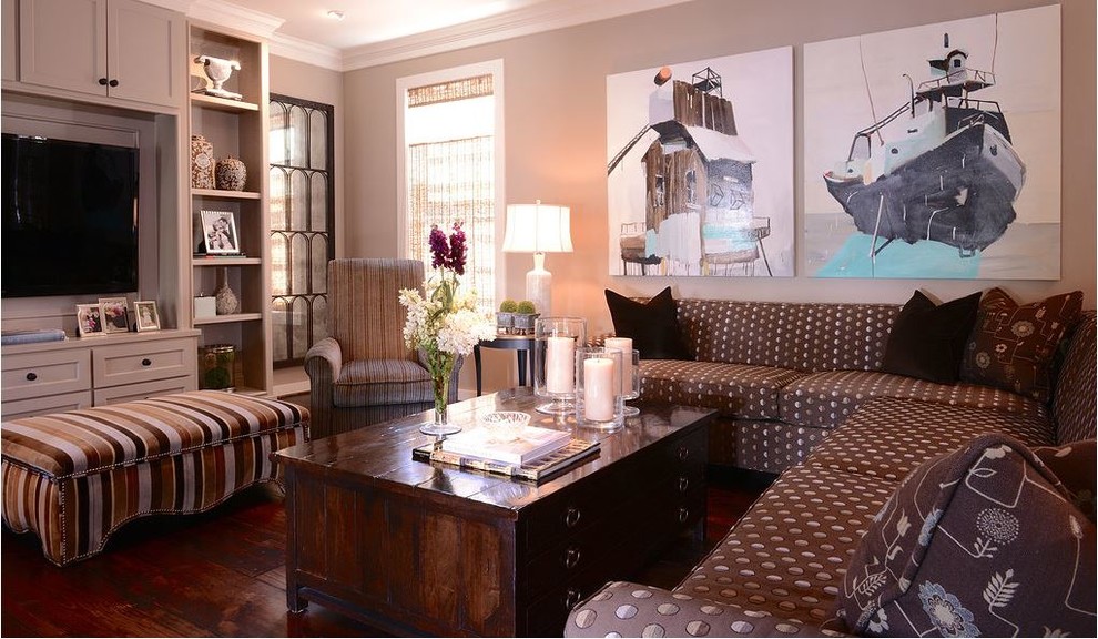 HDC Ken Kehoe Co Contemporary Living Room Houston By The Houston Design Center