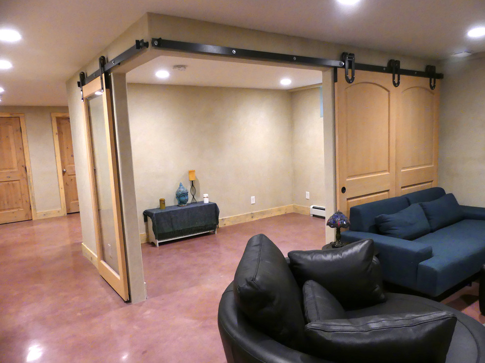 Living room - living room idea in Denver