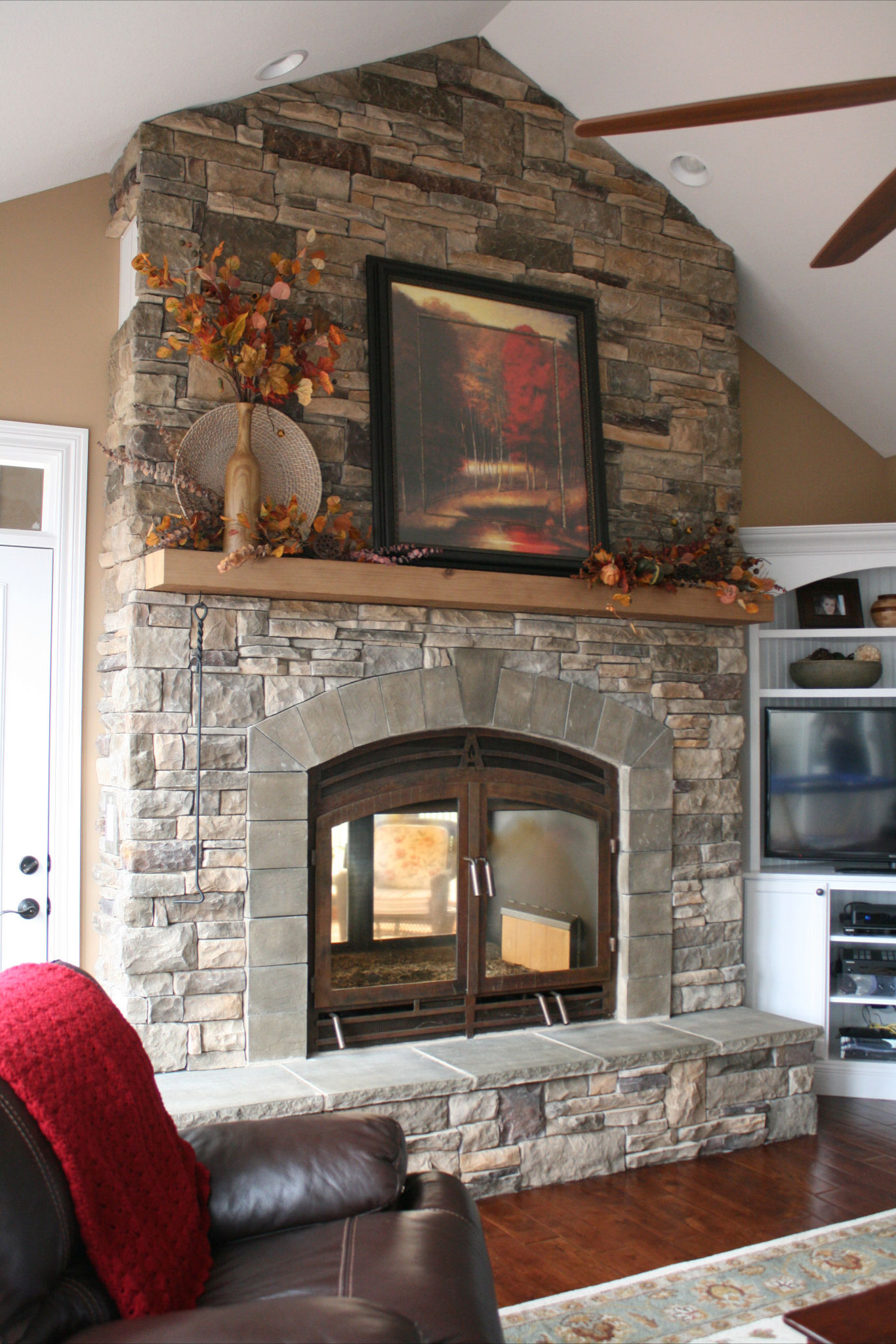 Hearthroom 44 Indoor Outdoor Wood Burning Fireplace Traditional Living Room Minneapolis By Acucraft Fireplaces Houzz
