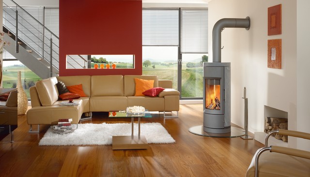 Hearthstone Bari Wood Stove - Contemporary - Living Room - Columbus - by  Fireplaces 'N' Fixin's | Houzz