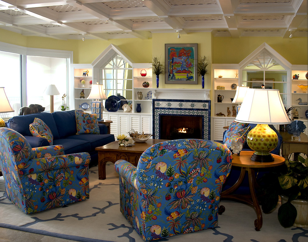 This is an example of a world-inspired living room in Jacksonville.