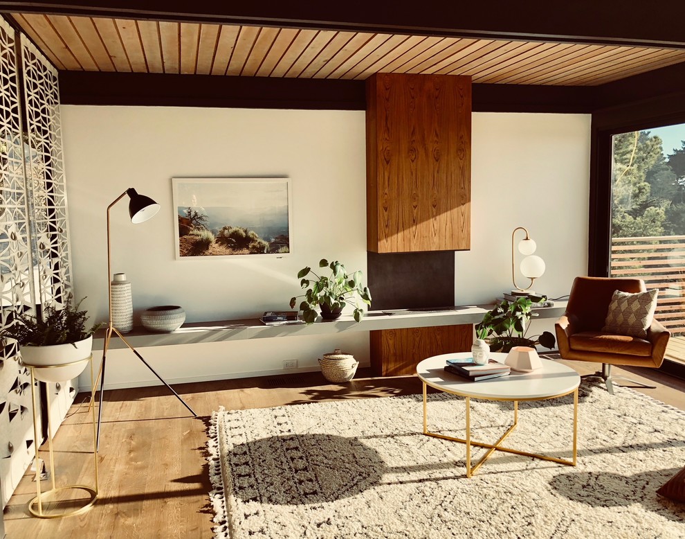 Photo of a retro living room in San Francisco.