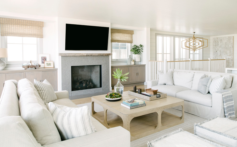 Hermosa Avenue - Beach Style - Living Room - Los Angeles - by Kate ...