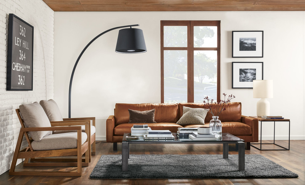 Hess Leather Sofas Contemporary Living Room Minneapolis By Board Houzz Hess Leather Sofas Contemporary, Room And Board Leather Sofa