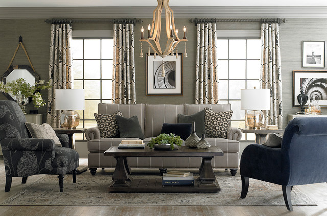Hgtv Home Custom Upholstery Medium Sofa By Bassett Furniture Contemporary Living Room Other By Bassett Furniture Houzz Au