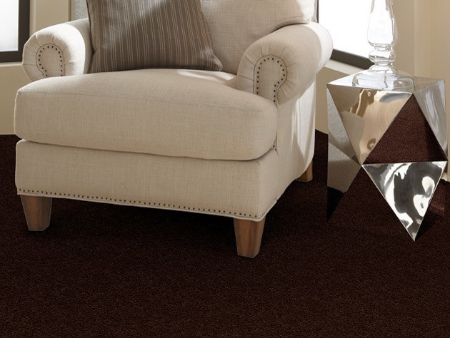 Inspiration for a transitional carpeted living room remodel in Atlanta