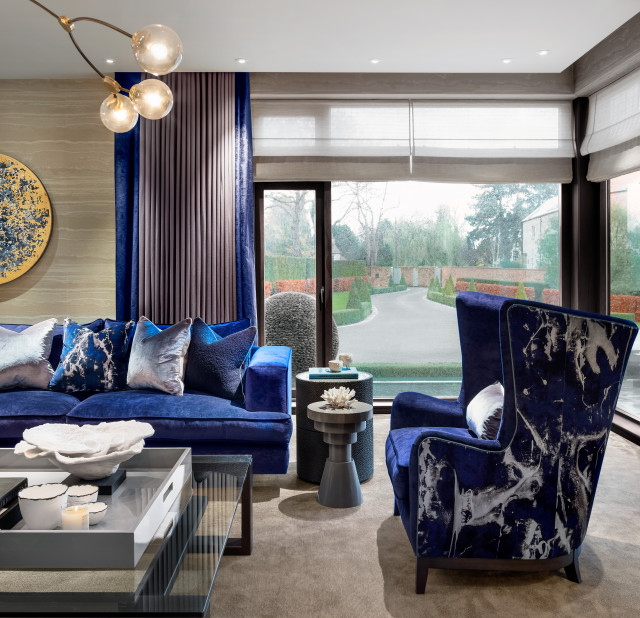 High End Lounge - Contemporary - Living Room - Other - by Rachel Usher ...