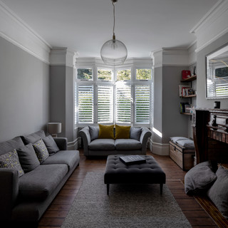 75 Beautiful Victorian Living Room with a Home Bar Ideas and
