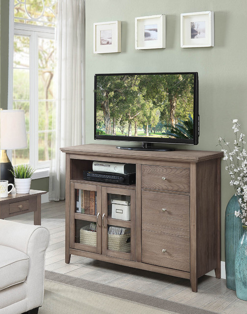 Highlander TV Stand Rustic Living Room Chicago by Convenience