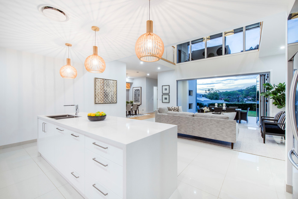 Hilltop Estate Carindale Presale Staging Contemporary Living
