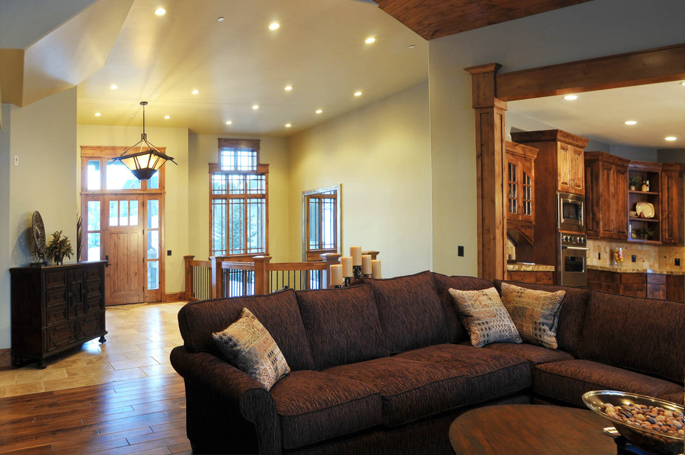 Example of a living room design in Salt Lake City