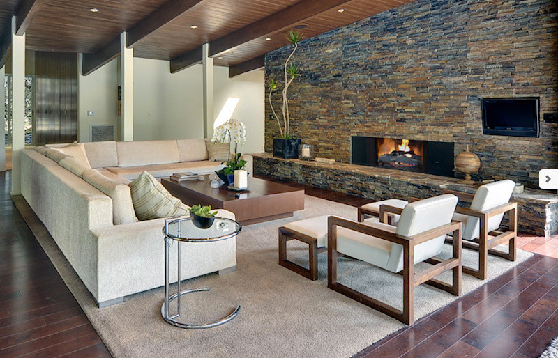 Hollywood Hills - Staged through Meridith Baer Home - Modern - Living ...