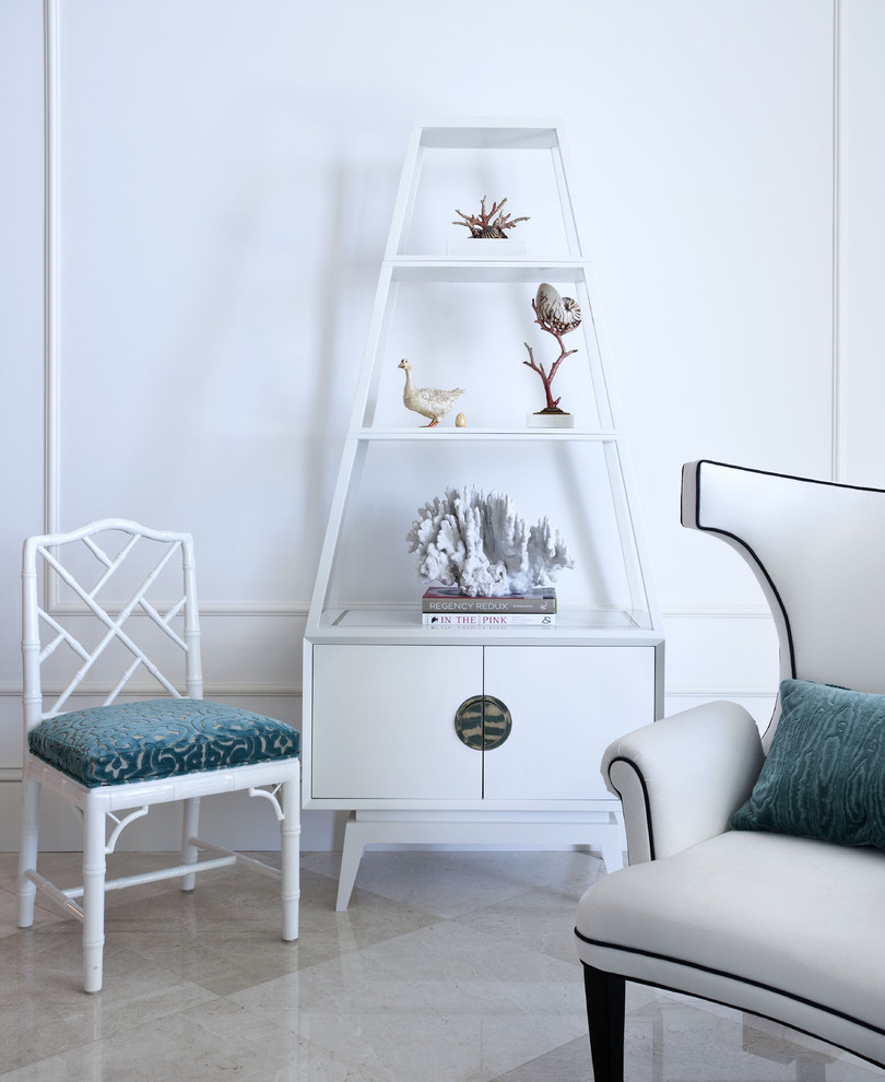 Inspiration for an eclectic living room remodel in Miami