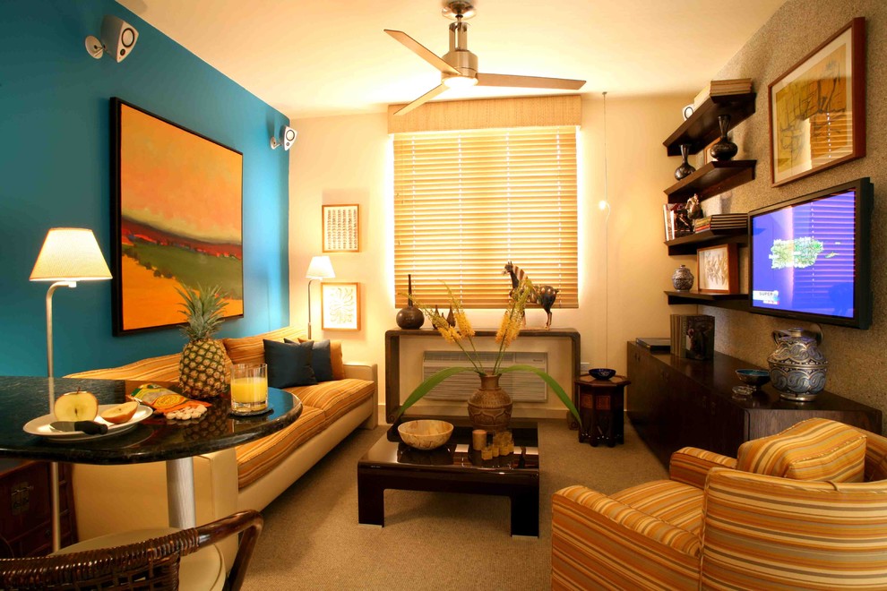 Home in Guaynabo, Puerto Rico - Tropical - Living Room - New York - by