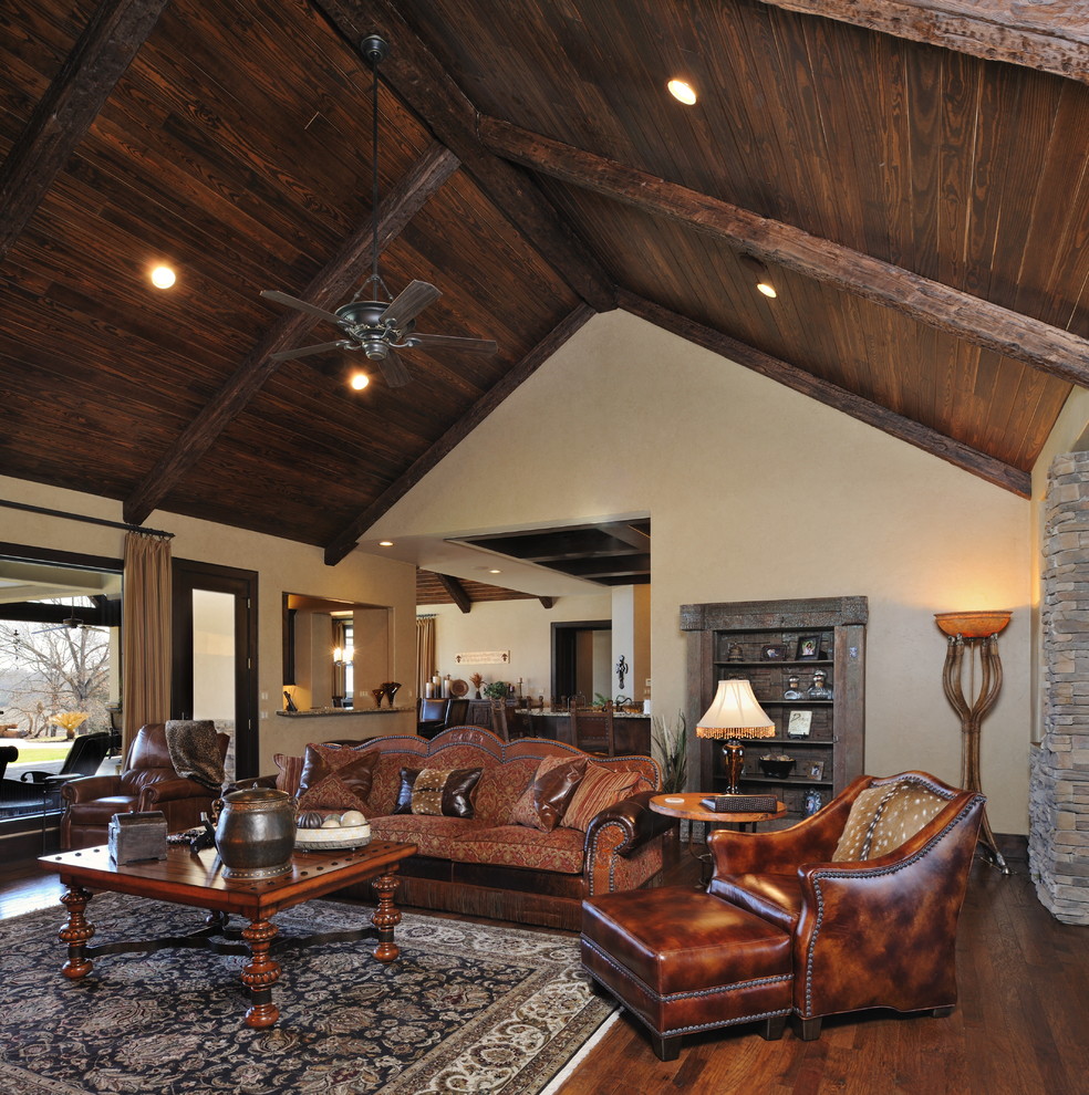 Home on the Ranch - Traditional - Living Room - Houston - by Vining