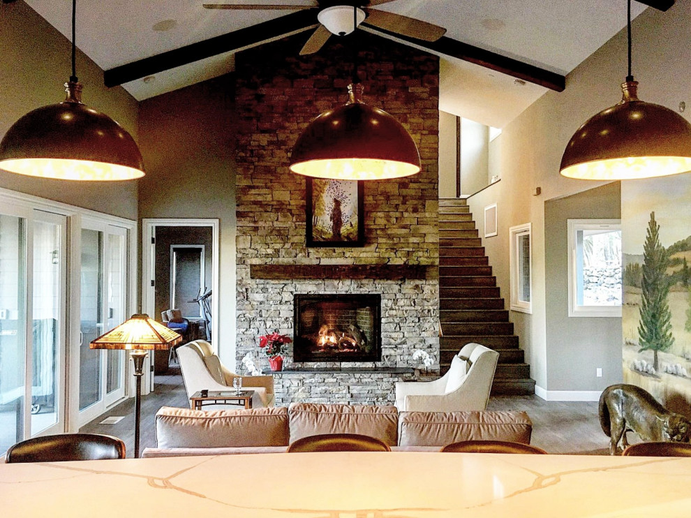 Home Sweet Home Living Room in Santa Rosa - Craftsman - Living Room ...