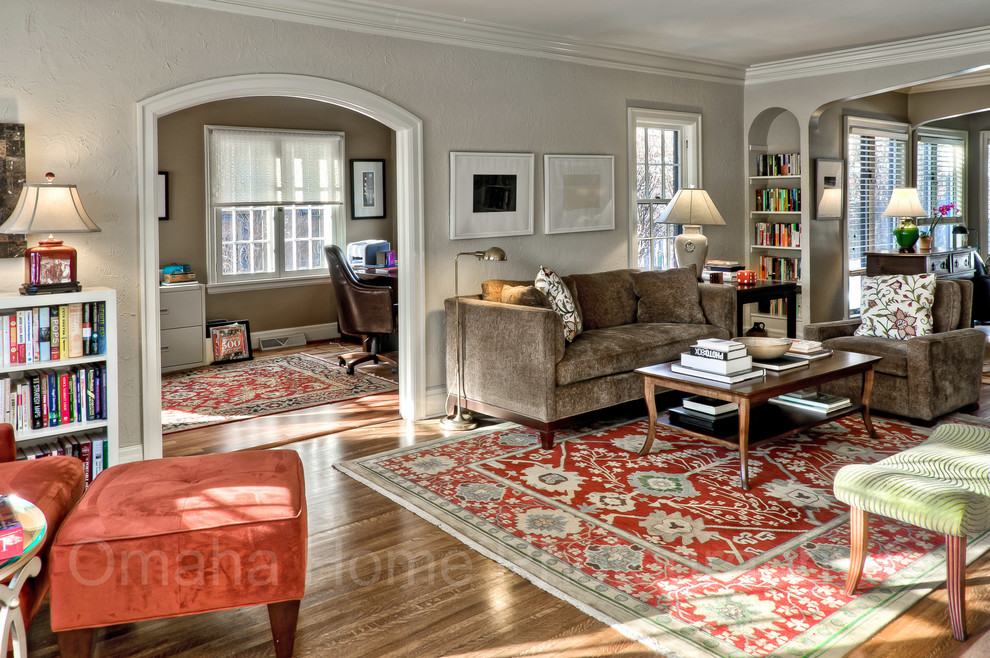 Homes 4 Traditional Living Room Omaha by Omaha Home Photography