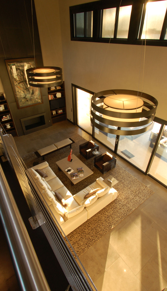 Horseshoe Bay Lakehouse Living Contemporary Living Room Austin