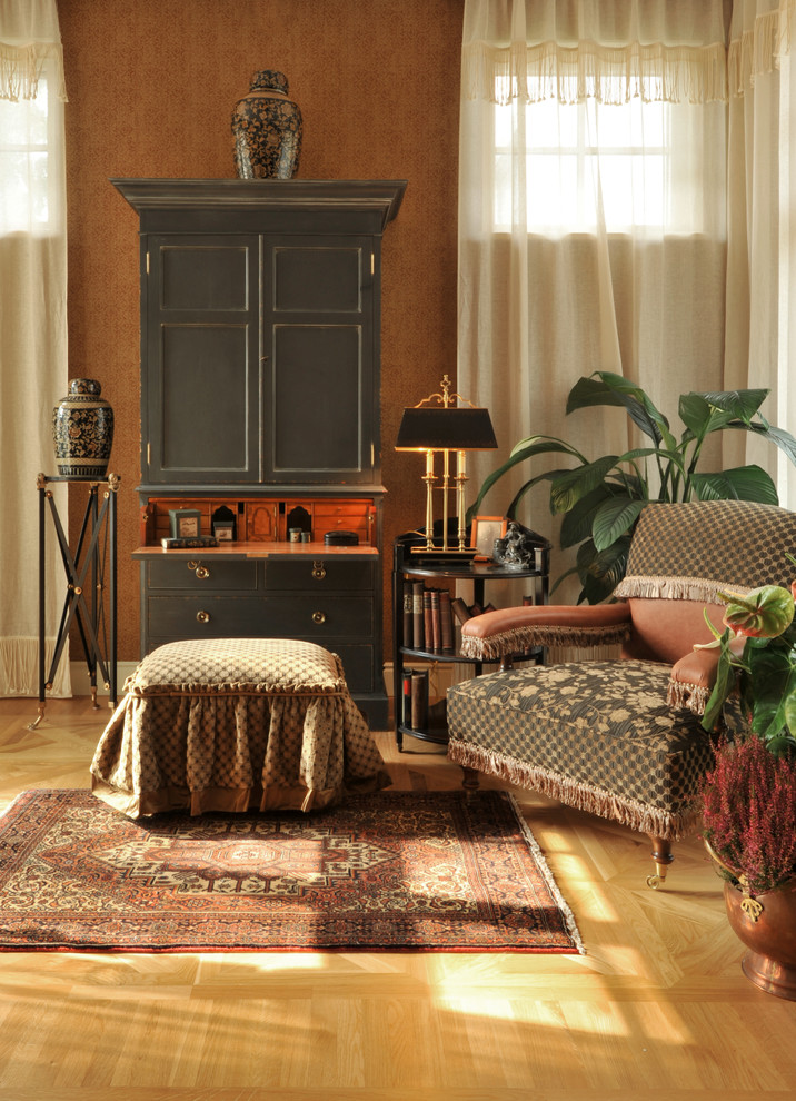 This is an example of a traditional living room in Frankfurt.