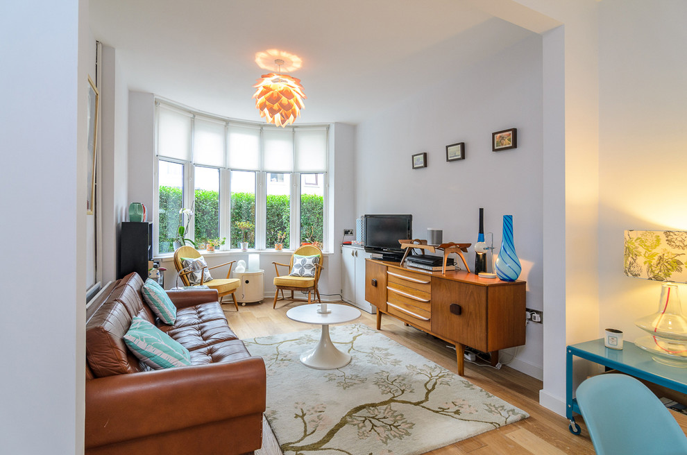 Retro living room in Belfast.