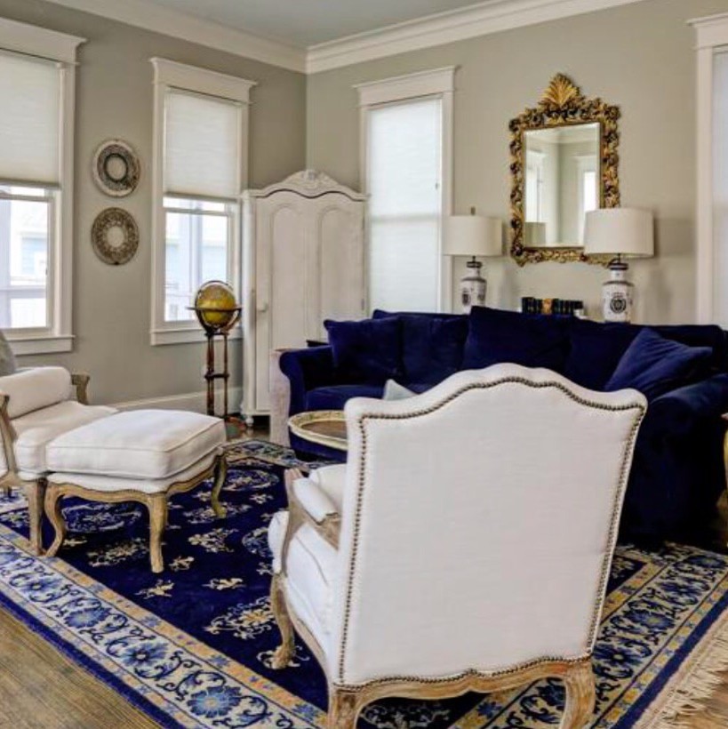 Houston, Heights Traditional Living Room Houston by Texas