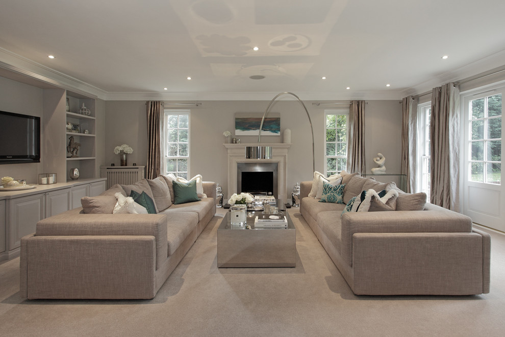 Living room in Surrey.