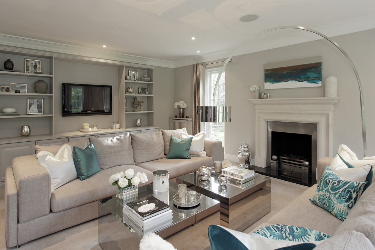Living Room Glam Styling Tips - HV Design Group