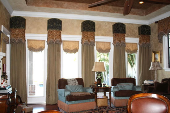 Klassisches Wohnzimmer in Tampa