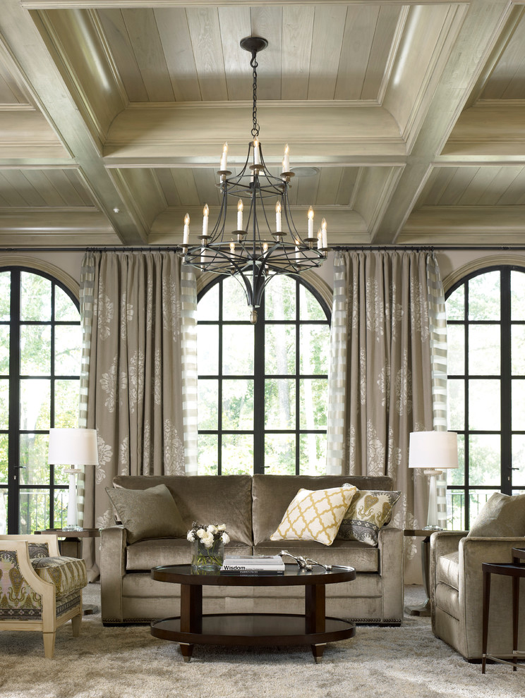 In Atlanta Homes with Thomasville Furniture - Traditional - Living Room