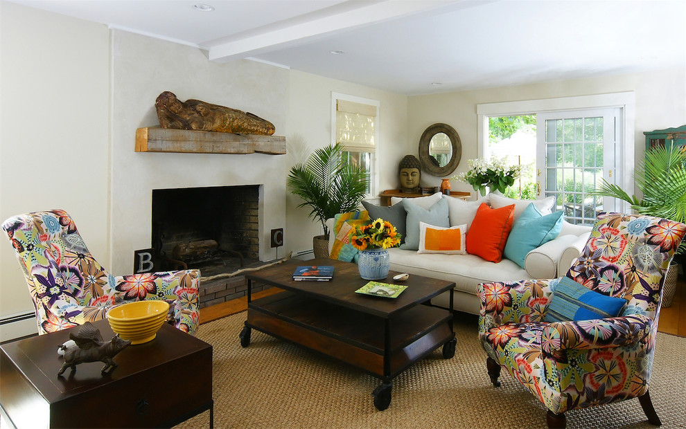 In Town West Tisbury Property Living Room Boston by Rentschler