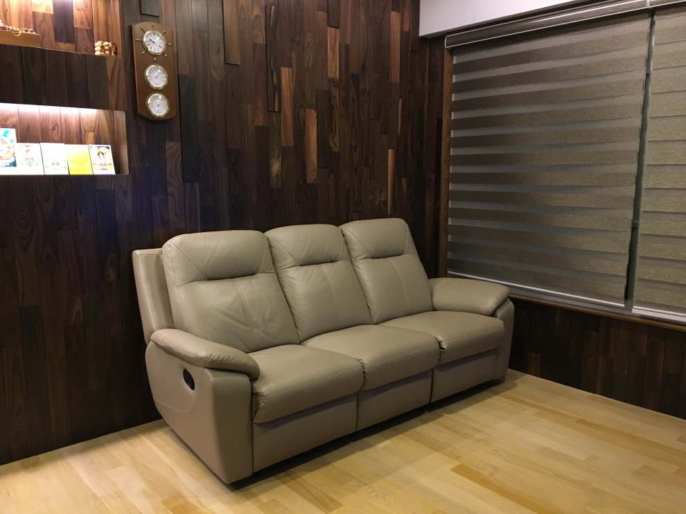 Indian Rose Wood Wall Cladding White Oak Floor Industriel Salon