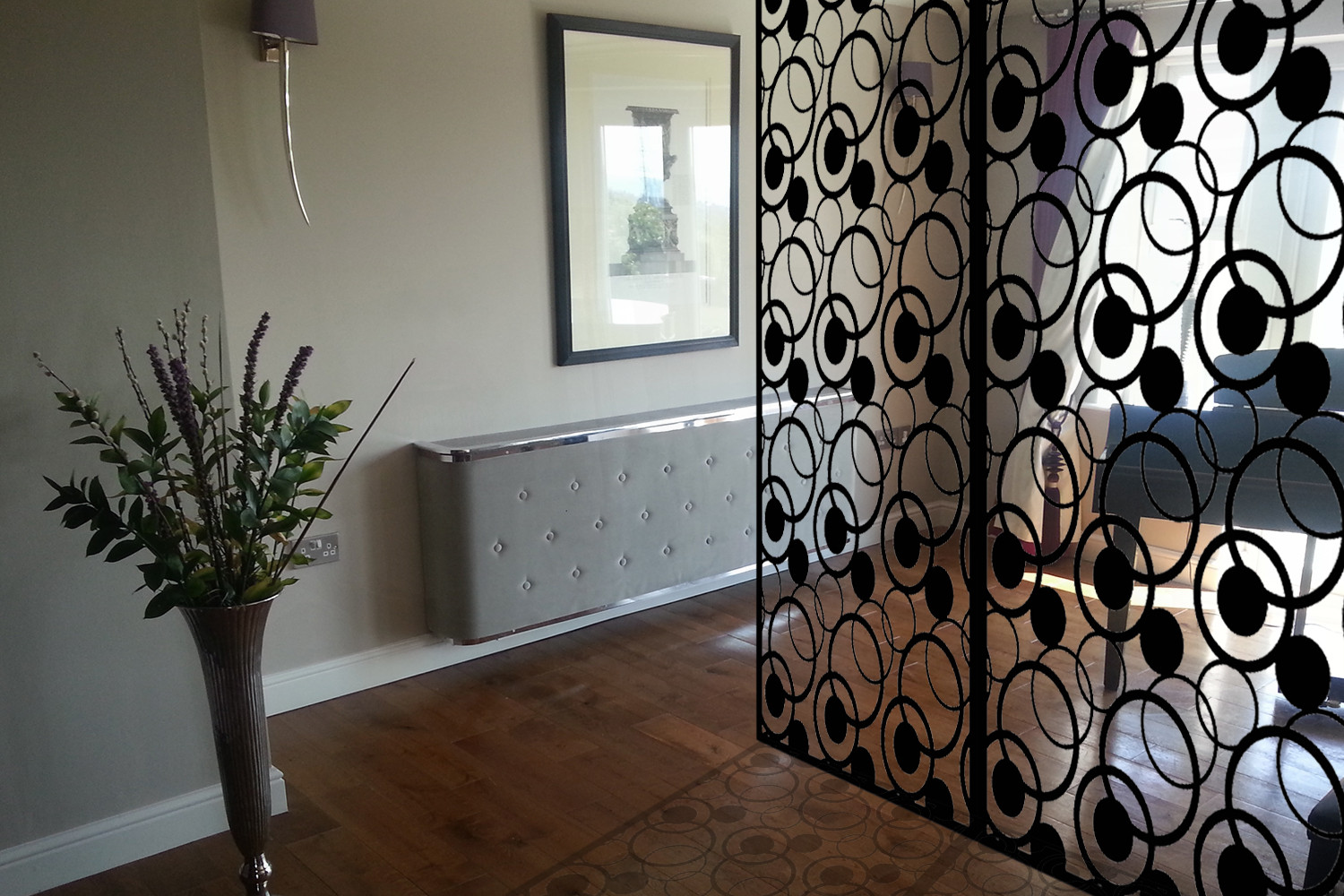 Indoor and outdoor laser cut metal panels - Modern - Living Room - Other -  by Couture Cases Ltd | Houzz