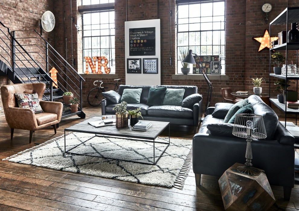 Industrial Ambition | Industrial-Inspired Living Room Furniture - Industrial - Living Room - Other - By Barker And Stonehouse