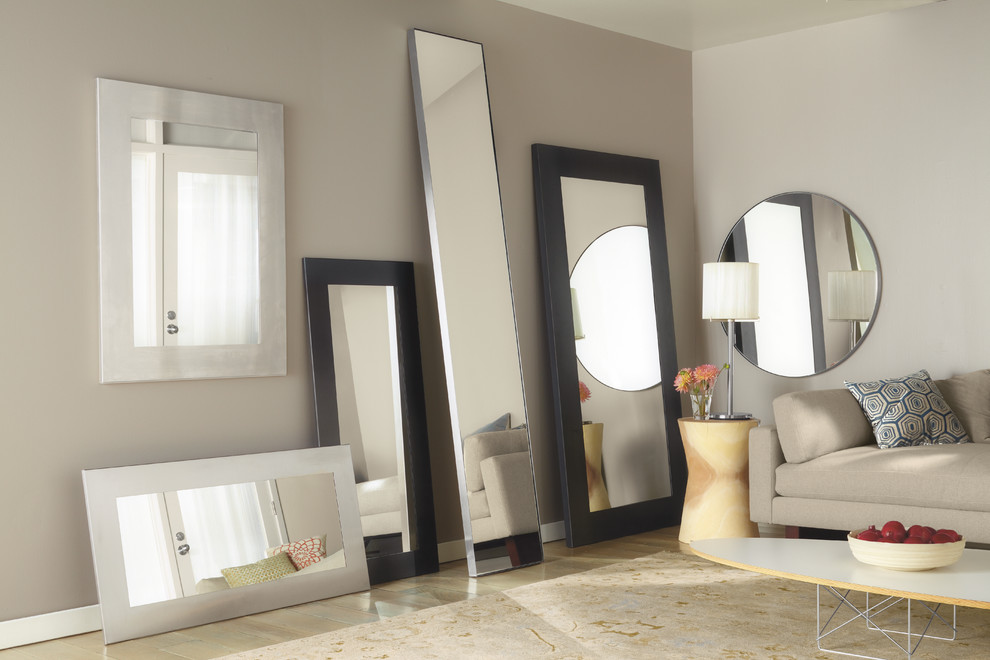 Infinity Mirror By The Inch R B Modern Living Room Minneapolis Board Houzz Infinity Mirror By The Inch R B, Room And Board Mirror By The Inch