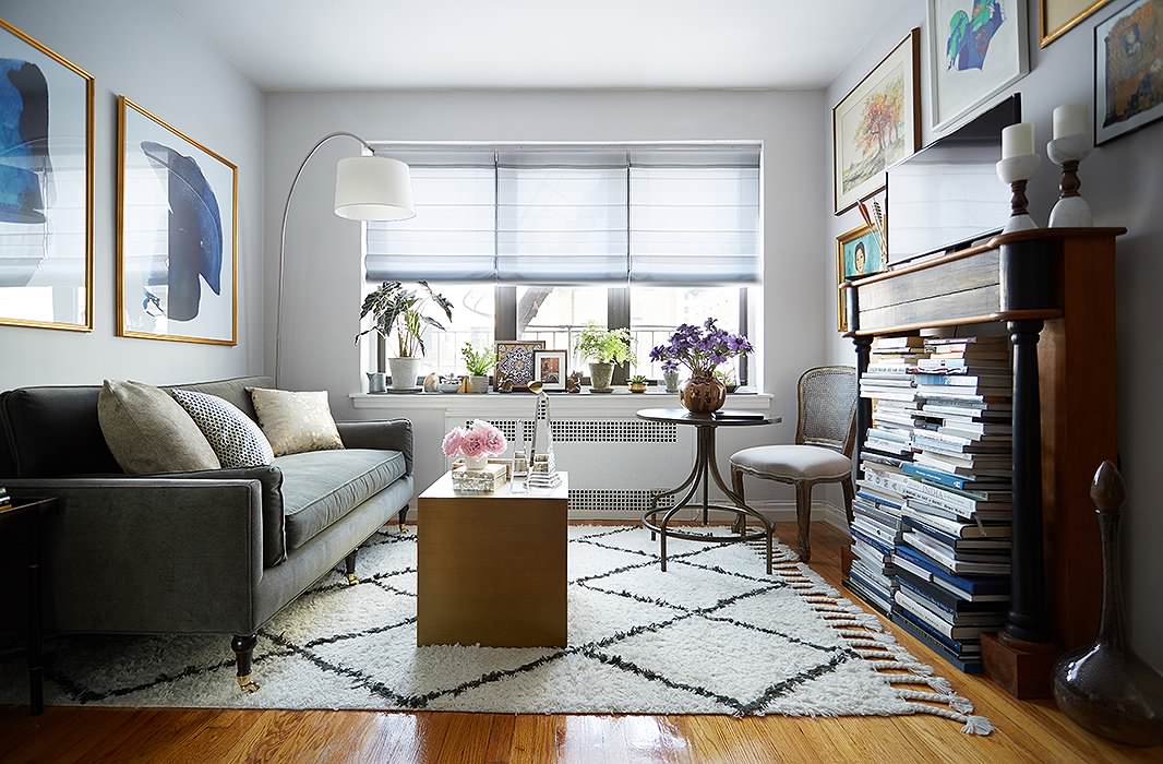 Inside a Charming-Chic NYC Studio Apartment Makeover - Eclectic - Living  Room - New York - by One Kings Lane | Houzz