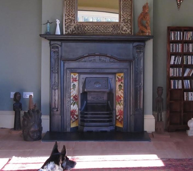 Installed Art Nouveau Fireplaces Traditional Living Room Cheshire
