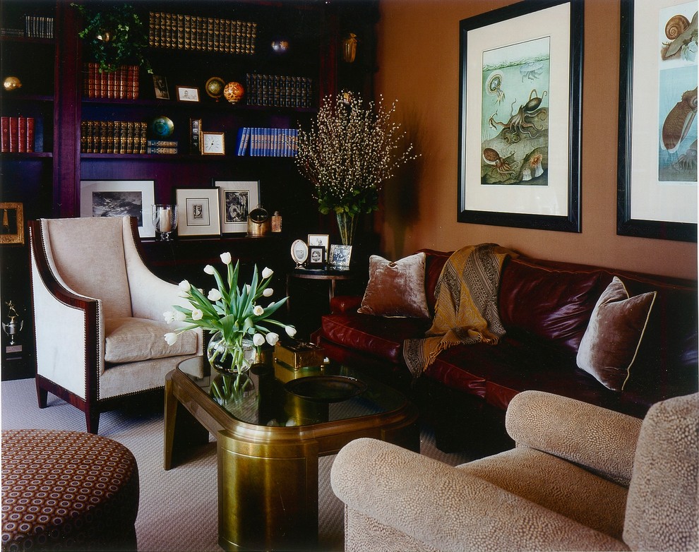 This is an example of a classic living room in New York.